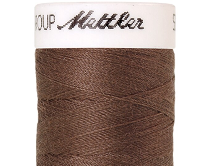 Seralon 200m col. 1380 (Espresso) Nähgarn von Amann Mettler - Hochwertiges Nähgarn für Näharbeiten - 200 Meter auf der Rolle – Farbe Espress