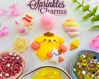 Decoden Cabochons Cell Phone Case Deco Kit Bling Kawaii Set Diy