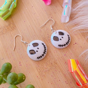 Jack Earrings, Miniature Food Jewelry, Inedible Jewelry, Junk Food Jewelry, Foodies, Carnival Food Jewelry, Kawaii Jewelry