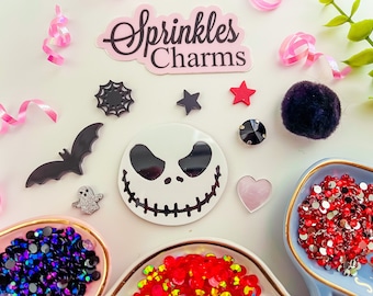 Decoden Cabochons Cell Phone Case Deco Kit Bling Kawaii Set Diy