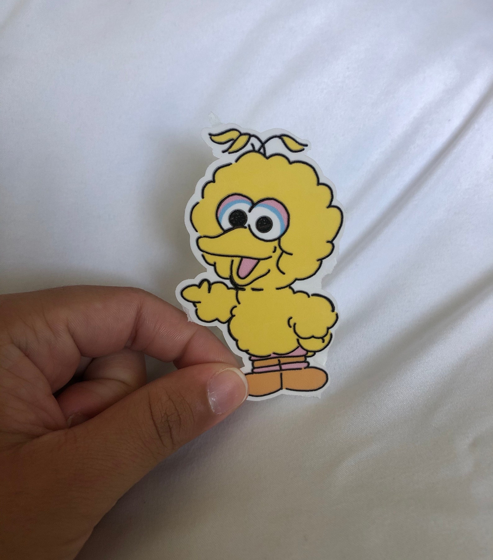 Big Bird Vinyl Sticker Etsy