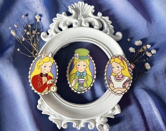 Alice in Wonderland - triptych