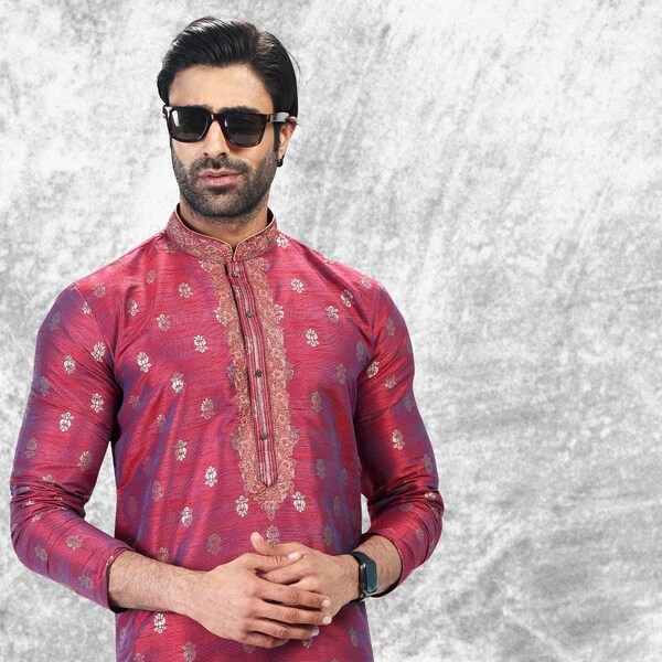 Custom made men kurta jacket set  , kurta pajama nehru jacket , indian engagement kurta wedding wear , kurta nehru vest for men