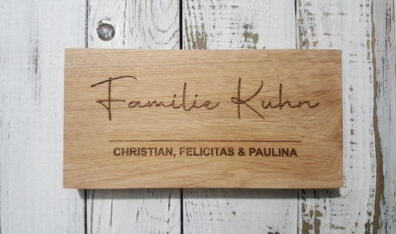 2 Targhe In Legno A Forma Di Casa – Multilivello – Marrone – Decorazione Fai Da Te Per Scaffali