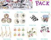 Alice in Wonderland Vintage Partyware Tea Party