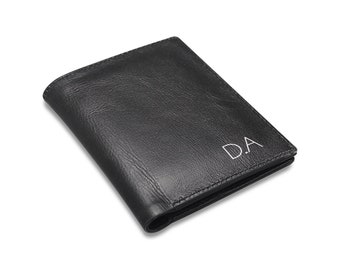 Christmas Gift For Him, Custom Wallet, Personalized Mens WALLET Men's leather wallet, Men's wallet with initials, Anniversary gift