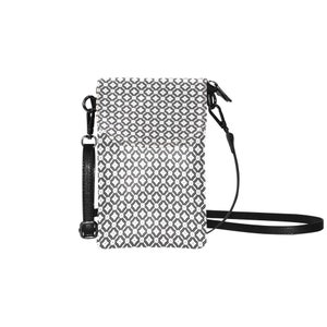 Bolso de móvil de estrellas, bandolera de móvil blanco, bolso de móvil, estuche de móvil, bolso para el móvil. WHITE STAR PHONE Bag