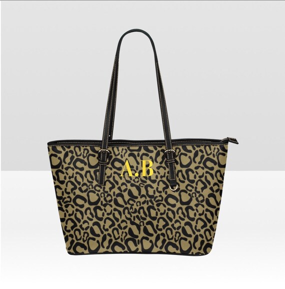 Customization Leopard Shoulder Bag, Animal Print Shoulder Bag 