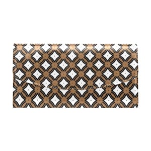 Blue wallet, star print flap wallet, Large wallet,  wallet, women's wallet. BLUE STAR WALLET