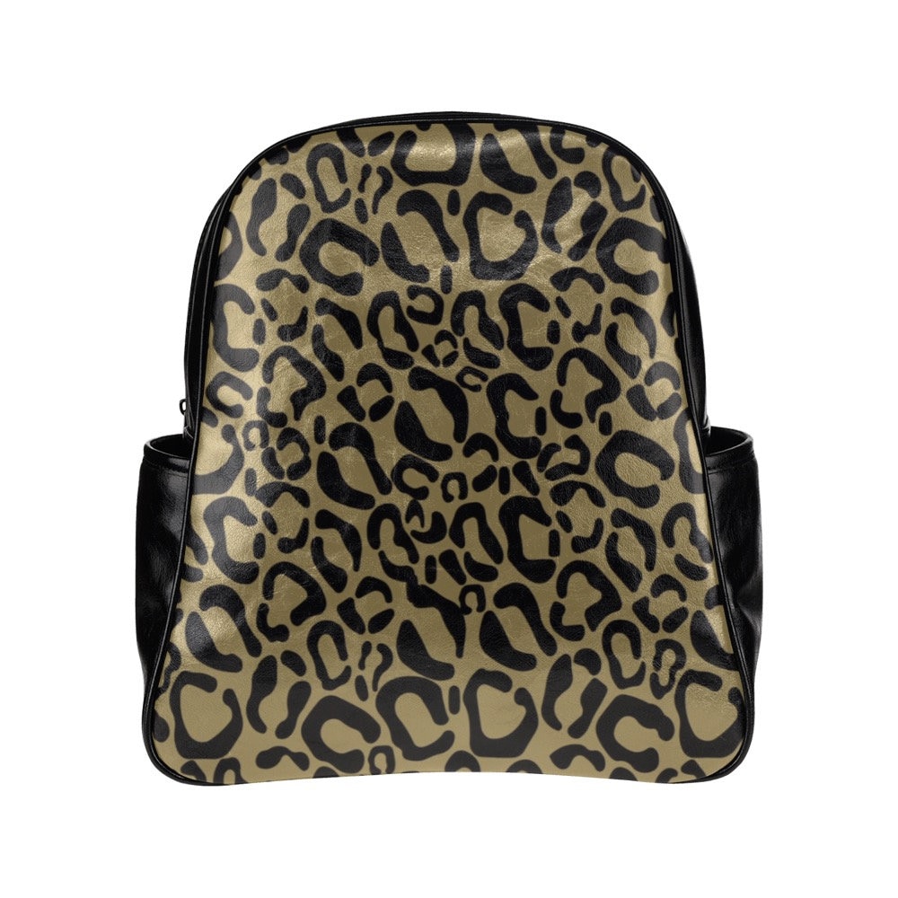 Wild Leopard Diaper Bag Backpack – Saltwater and Sunshine Boutique