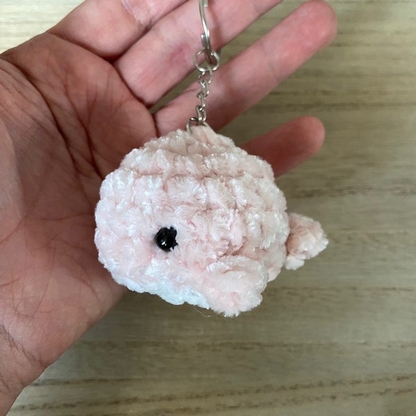 Whale Keychain Etsy