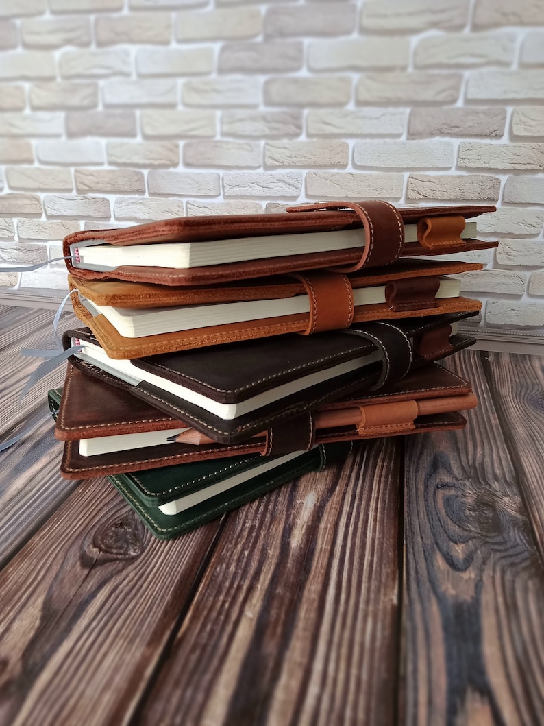 Personalized Leather Journal Refillable Leather Journal Etsy