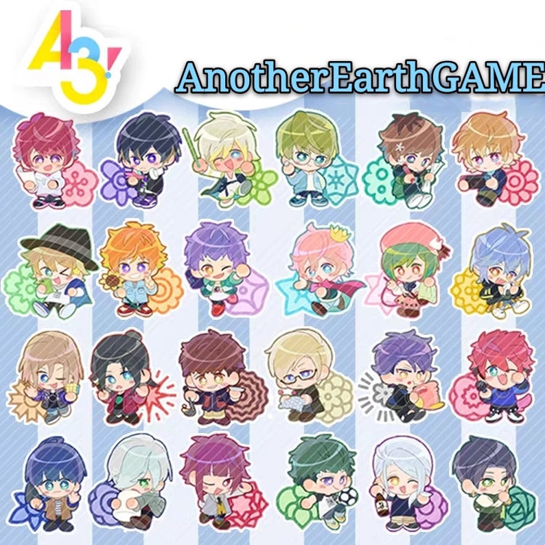 A3 Act Addict Actors Keychain