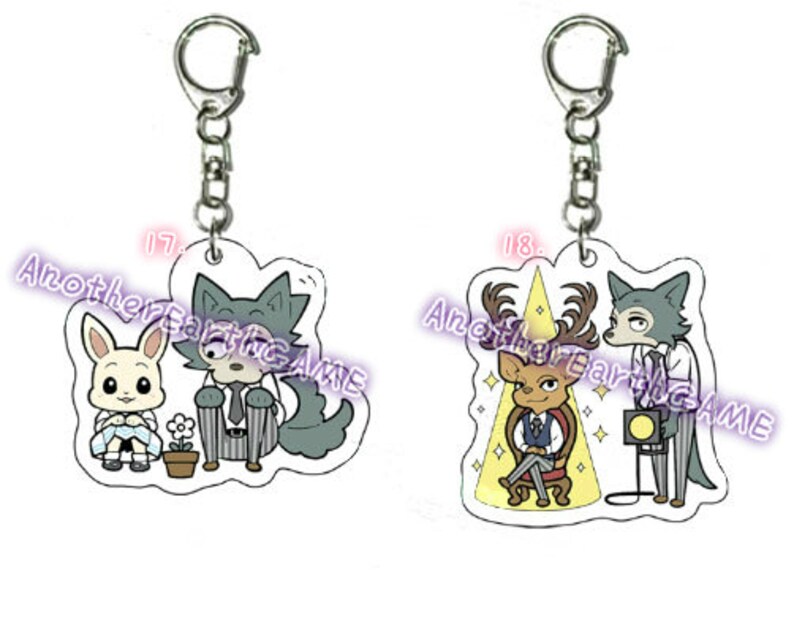 Beastars Keychain Etsy