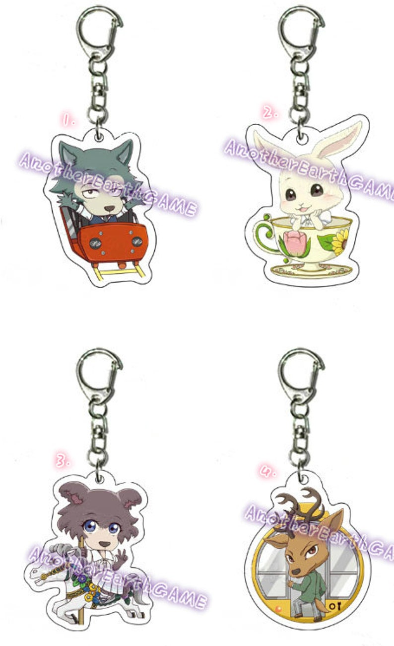 Beastars Keychain Etsy