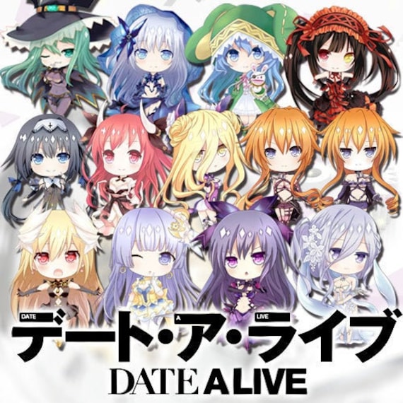 date a live keychain