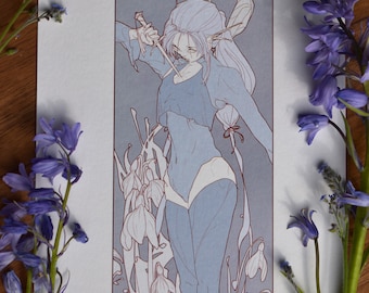 Snowdrop Fairy Art Print