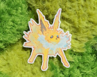 Electric Fox Sticker