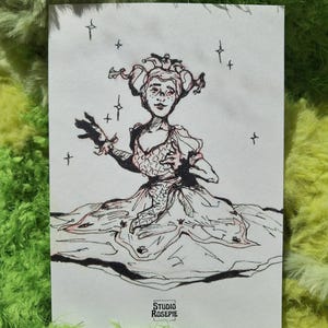 Princess Pardijn A6 Art Print