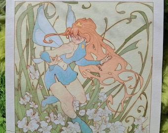 Bloom Fairy Art Print