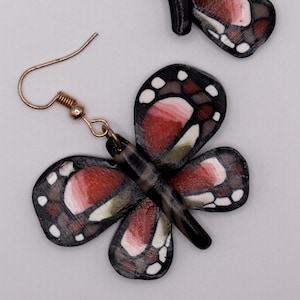 Butterfly Polymer Clay Earrings