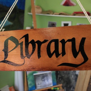 Bookish Signs - wood signs