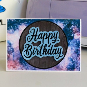 Happy Birthday Card - handmade