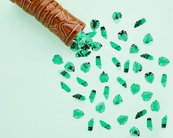 Tropical Leaf Confetti