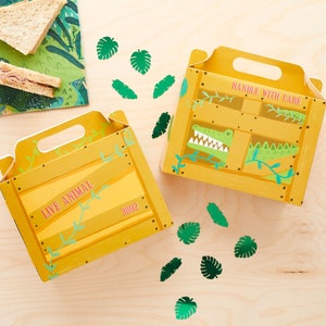 5 Snappy Birthday Jungle Lunch Boxes