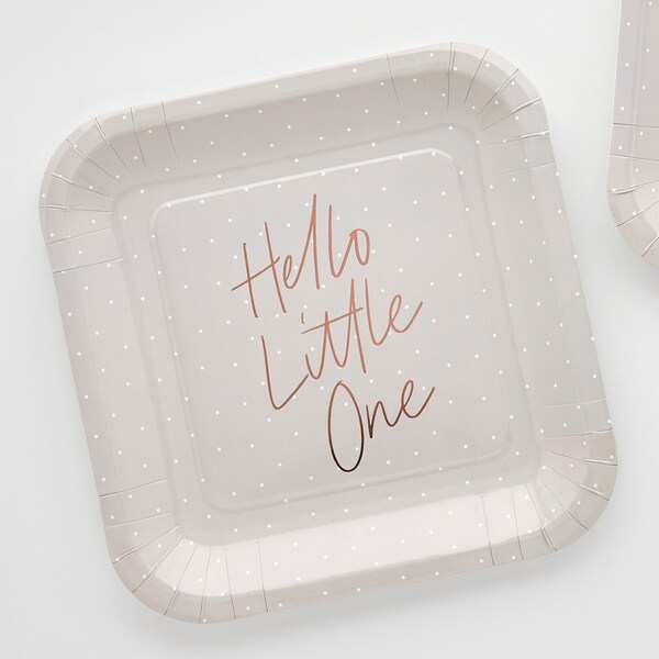 Baby Shower Plates Etsy