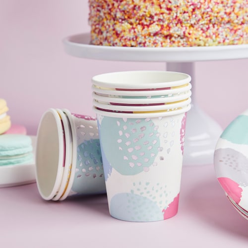 Pastel Party Cups Pastel Party Unicorn Party Pastel Cups Etsy