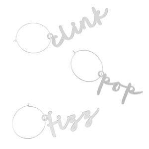 6 Pop Fizz Clink Glass Charms image 2