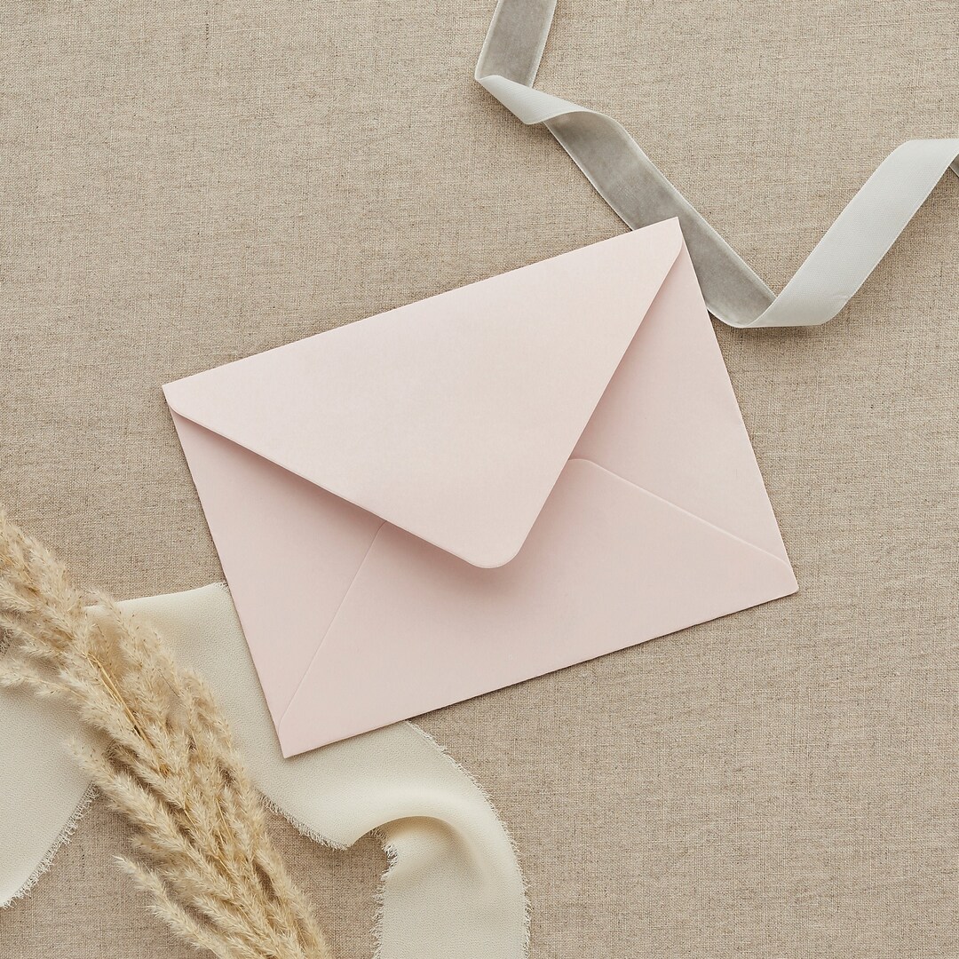 20 Small C7 Blush Pink Envelopes Etsy UK