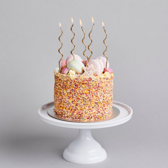 Lange Verjaardagskaarsen – Pastelkleuren - Kaarsjes voor op een taart
