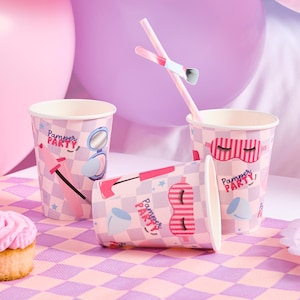 Bicchieri di carta per feste di coccole - Confezione da 8