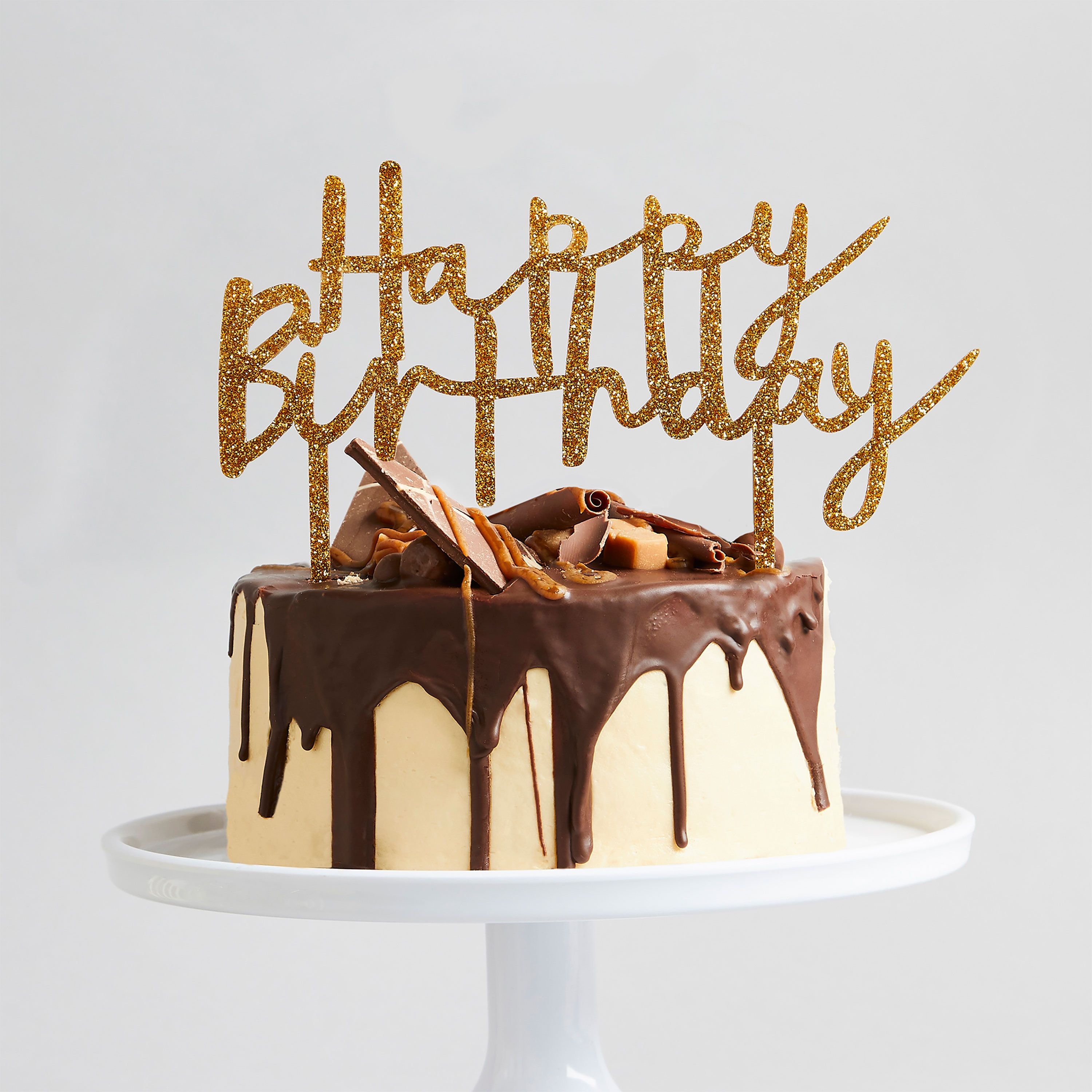 Happy birthday taarttopper goud acryl bestellen - Jose bakery Happy birthday taarttopper goud acryl bestellen - Jose bakery