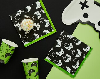 Game Controller Paper Napkin 16 Pack