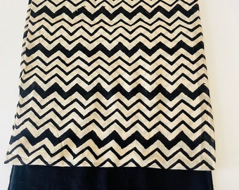 Black Chevron Scarf, Beige Scarf, Cotton Scarf, Sarong, Beach Cover Up, Beach Wrap,  Head Scarf,  Hair Scarf, Wrap Skirt, Wrap Dress,