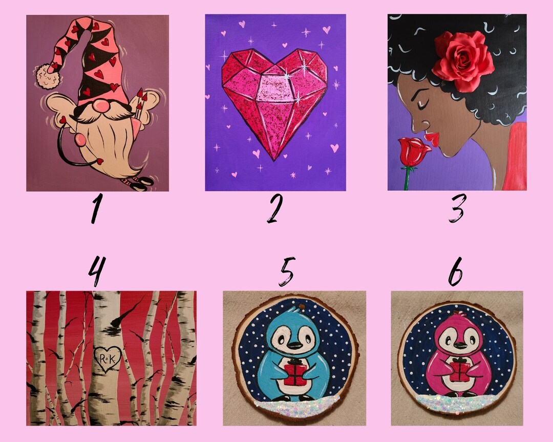 Date Night Paint Kit, Couples Paint Night, Paint N Sip, Painting