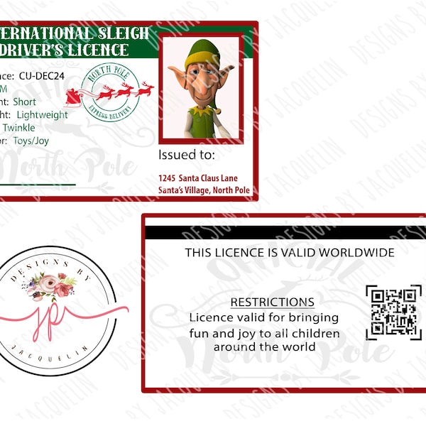 Novelty Drivers License Etsy