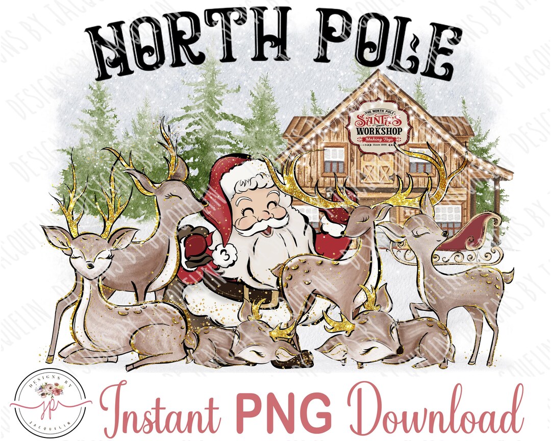 North Pole, Reindeer, Christmas Scene, Reindeer Farm, Winter Scene ...