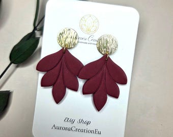 Koningsblauwe oorbellen, Art deco oorbellen, kobaltblauwe oorbellen, blauwe polymeerklei oorbellen, blauwe klei oorbellen, elegante sieraden