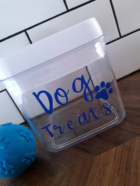 Dog Treat Storage Box Etsy