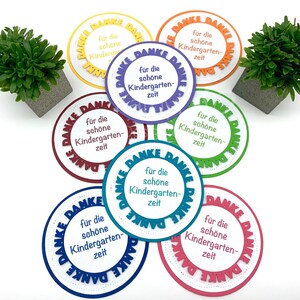 Geschenkanhänger „Danke“ als 5er Set (Kindergartenzeit/ Grundschulzeit/ Schulzeit/OGS)