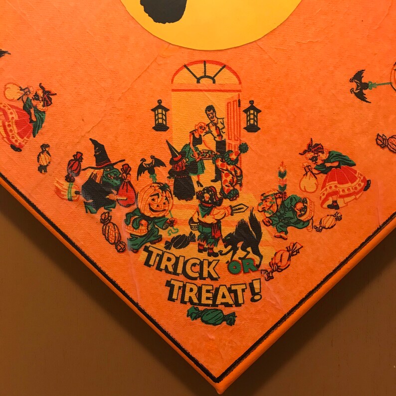 Mid Century Halloween Trick or Treating - Etsy UK