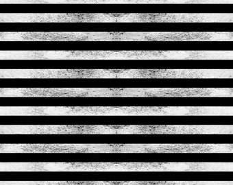 Streifen Jersey "Stripes" Stoff schwarz weiss gestreift je 50 cm