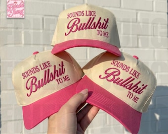 Fichier de broderie : Ça me paraît absurde, citation sarcastique de la génération Z, motif humoristique pour casquette de camionneur, fichiers de broderie pour casquette de baseball
