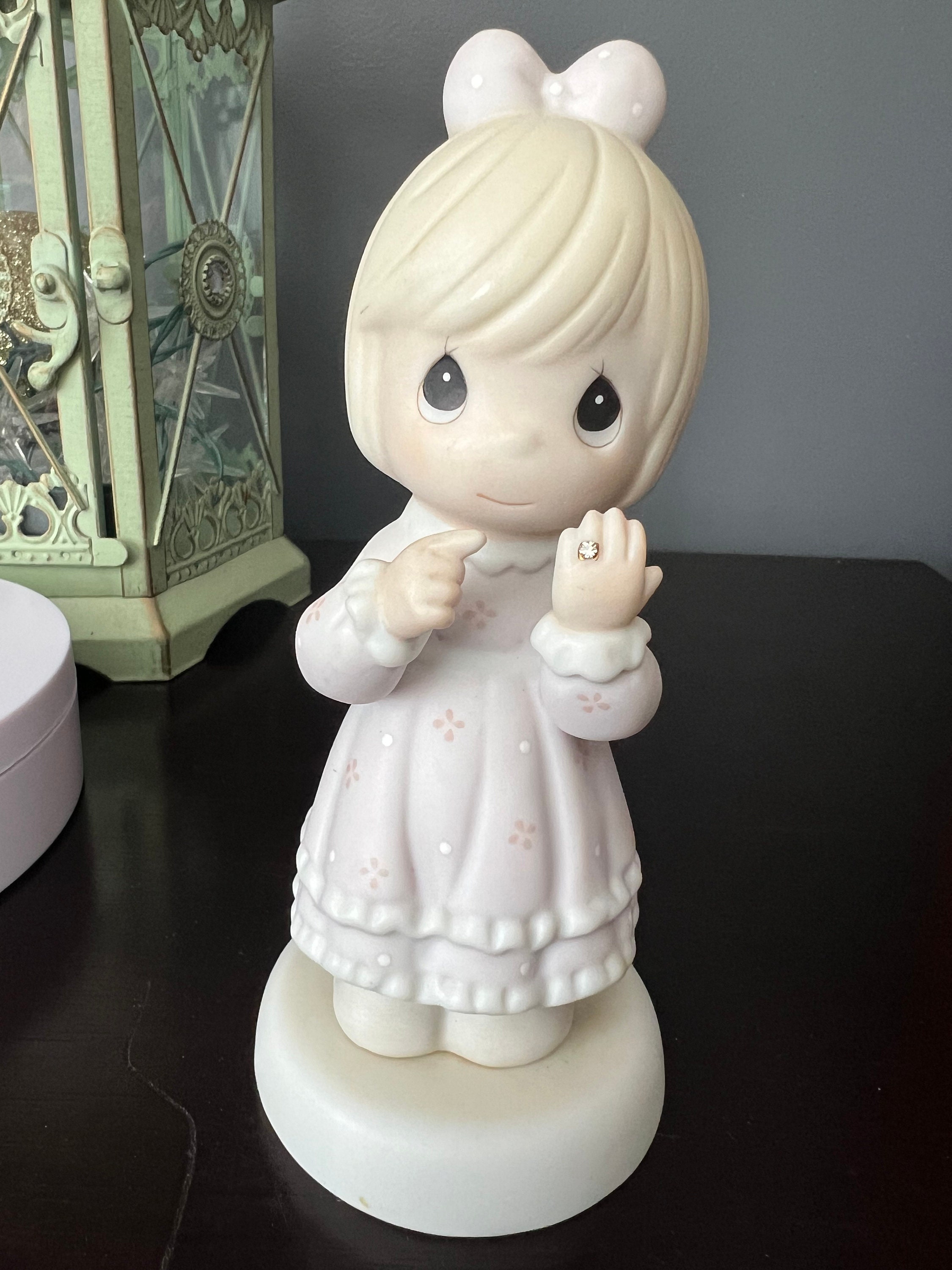 Vintage Gorgeous Precious Moments Figurine 'I Still Do” 1993