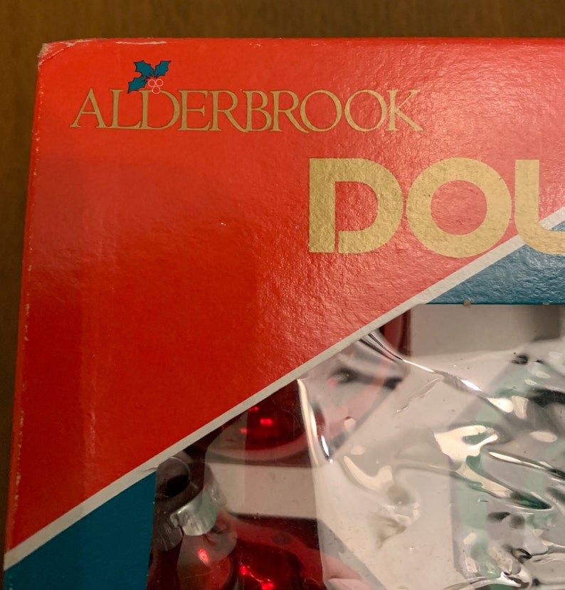 Vintage Alderbrook Christmas Tree Ornaments Red & Green Etsy Canada