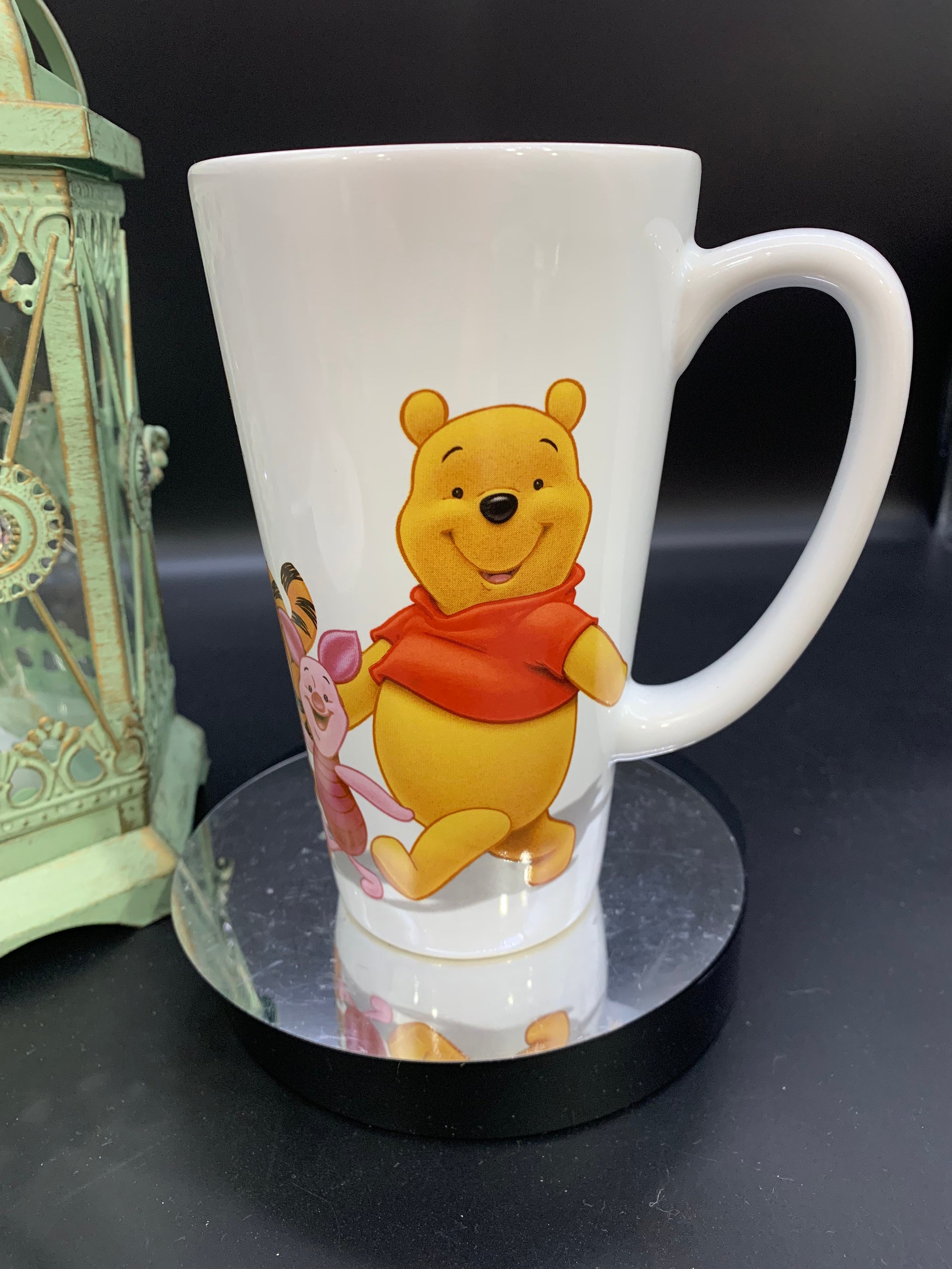 Christmas Disney Coffee Mug Winnie The Pooh & Piglet Ceramic Tea